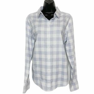 Pendleton Plaid Button Up Long Sleeve Top XL